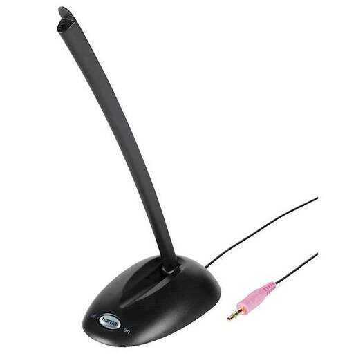 HAMA mikrofon CS-198 desktop crni