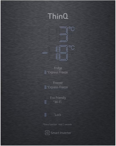 LG frižider GBB569MCAMB