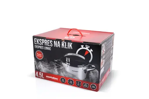 Metalac ekspres lonac JD-22,  22cm/4.5lit