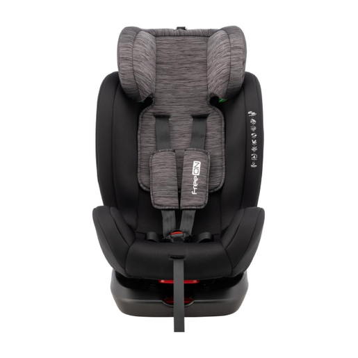 CAM Autosjedalica SIERRA iSize 40-150 cm 360° / crno/siva 81897