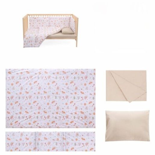 KUKKA set ogradica, jastuk, jorgan i posteljina (Duga), KFT1003