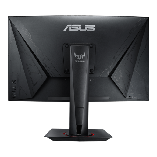 ASUS monitor TUF VG27VQ gaming zakrivljeni, FULL HD 1920x1080, 27 VA, 400 cd/m2, AMD FreeSync Premium, DP, HDMI, PIVOT, 165Hz, 1ms