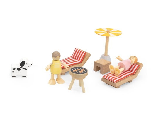 VIGA drveni kamper set 44688