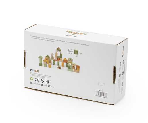 VIGA drveni blokovi 50kom - zelena šuma 44230