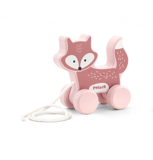 VIGA igračka na povlačenje i slagalica lisica 44228