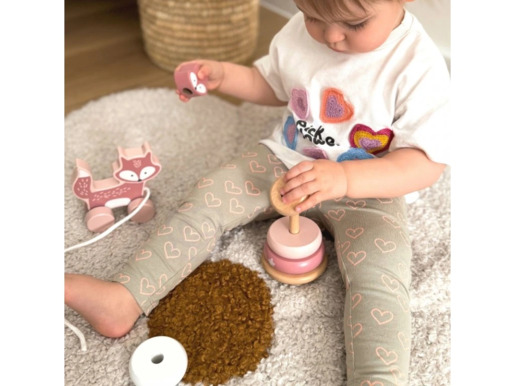 VIGA igračka na povlačenje i slagalica lisica 44228