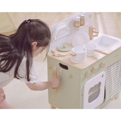 VIGA drvena kuhinja sa sklopivom policom 44245