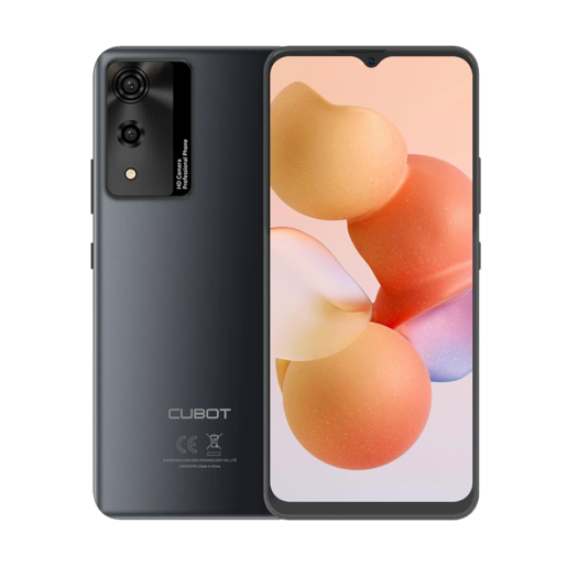 CUBOT A10 mobitel, 4+128 GB, Black