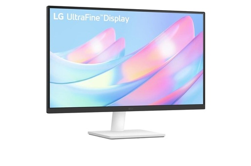 LG monitor UltraFine 27US500-W, 27, 4k, IPS, 300 cd/m2, HDR10, DP, HDMI, 60Hz, 5ms