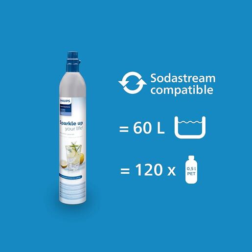 PHILIPS aparat za soda vodu, bijeli, Viva ADD4902WH/10