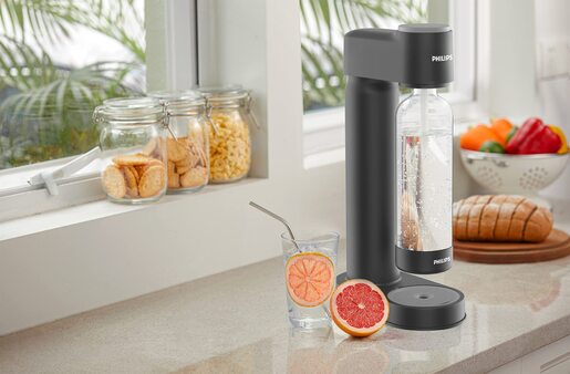 PHILIPS aparat za soda vodu, crni, Lite ADD4901BK/10