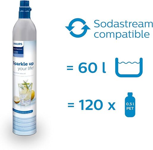 PHILIPS aparat za soda vodu, crni, Lite ADD4901BK/10