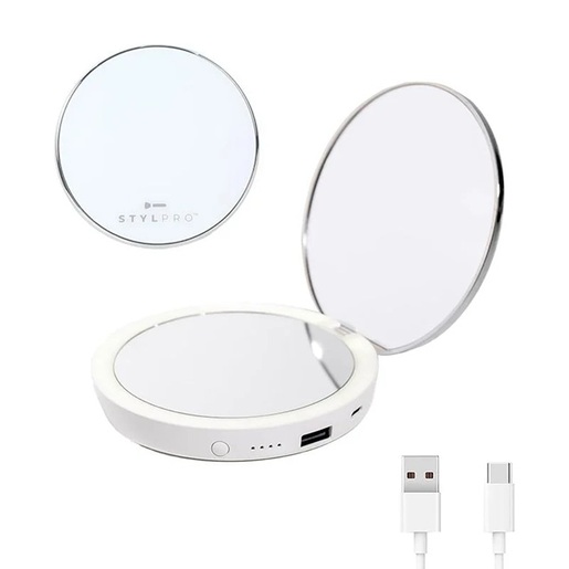 StylPro LED ogledalo Flip'n'Charge LJ33234