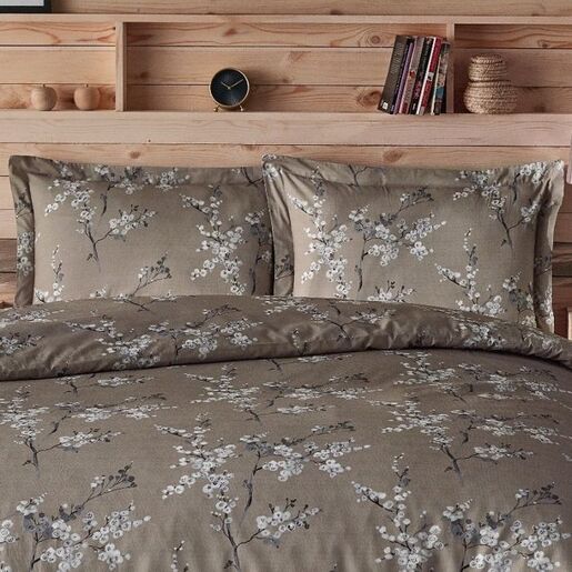 Smeđi pamuk pamučna posteljina set 200x220cm