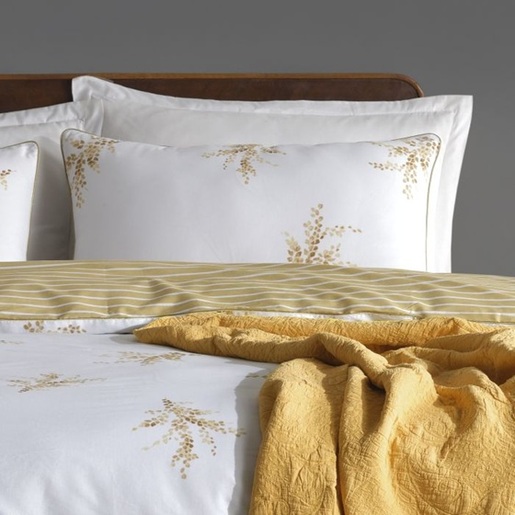 GH Textil posteljina Limasso Meltem, žuta, single