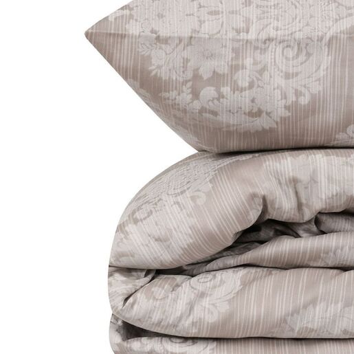 Lina pamučna posteljina set 200x220cm, smeđa