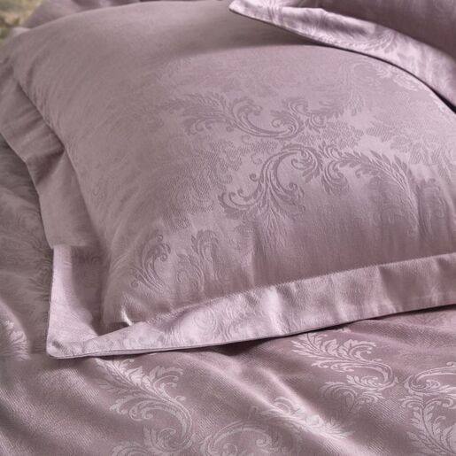 Hoten Jacquard saten posteljina set 200x220cm, prirodna roza