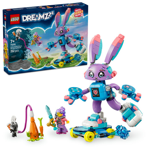 LEGO® DREAMZzz Izzie i zeko iz videoigara Bunchurro 71490