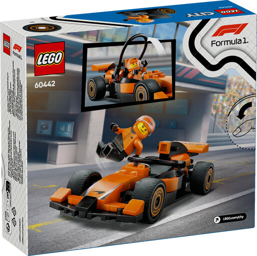 LEGO® City Vozač utrka F1® s trkaćim autom McLaren 60442