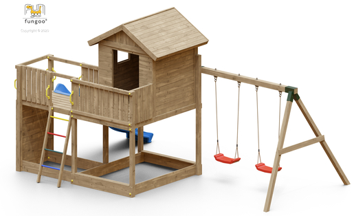 Fungoo drveno dječje igralište GALAXY L set