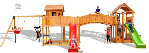 Fungoo drveno dječje igralište SMILE FARM - Maxi set