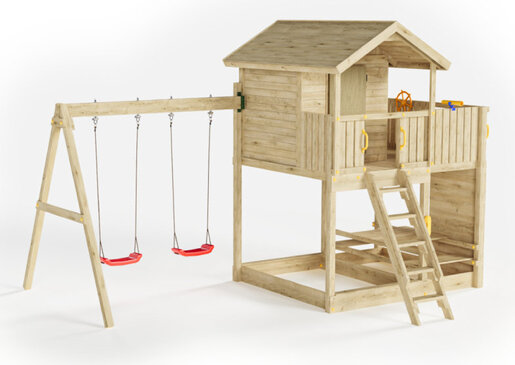 Fungoo drveno dječje igralište, set Moonlight