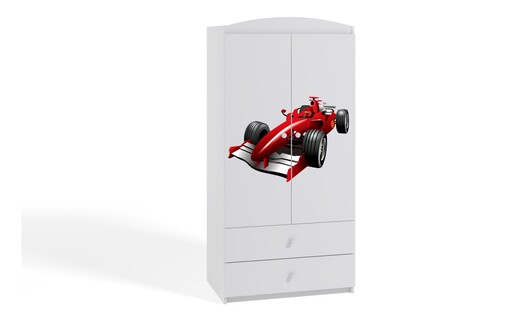 Dječji ormar - formula - bijeli