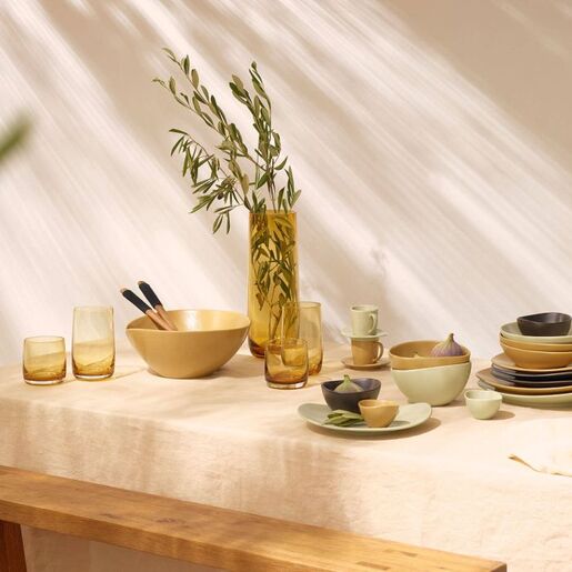 ASA Selection  Šoljica i tanjirić za kafu Cuba Panna, set od 6 komada