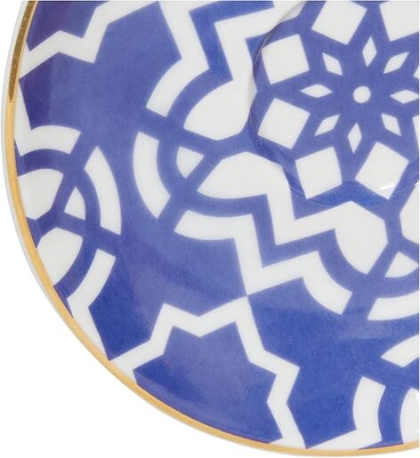 Porland  Morocco šoljica i tabak za čaj, plava