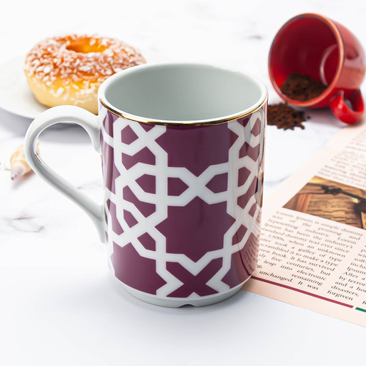 Porland  Morocco šolja za čaj, bordo