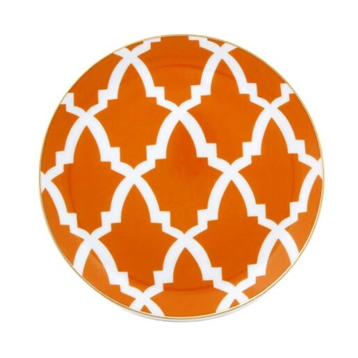 Porland  Morocco plitki tanjir 17 cm, narandžasta