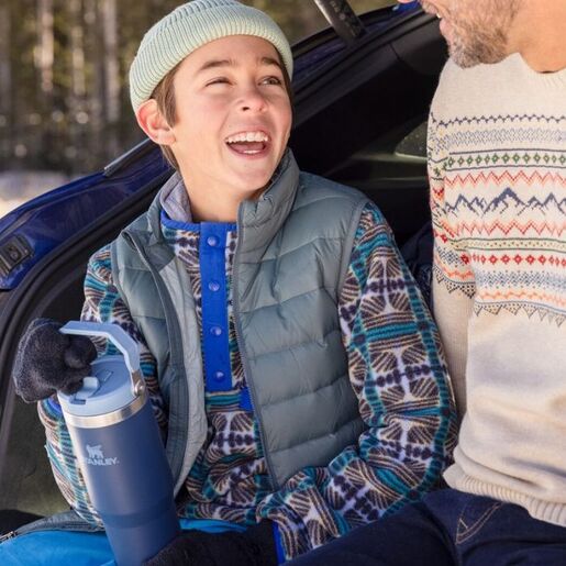 STANLEY termosica TO GO The IceFlow™ Flip Straw Tumbler | 0.89l, navy