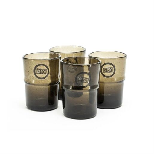 By-boo  Čaša za vodu Bubble, smeđa