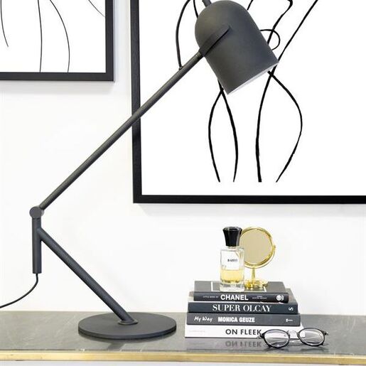 By-boo  Stolna lampa Sleek, crna