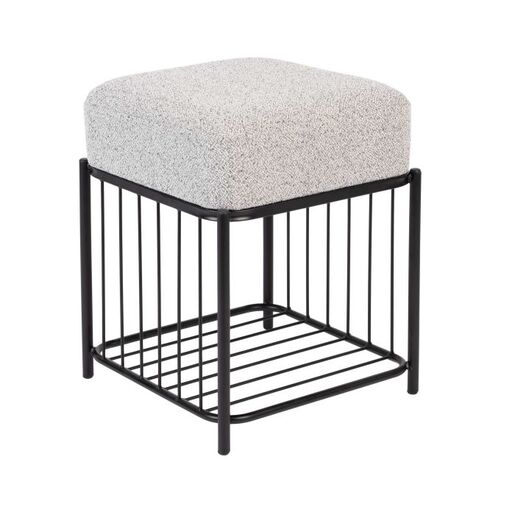 Zuiver  Tabure Milou, siva