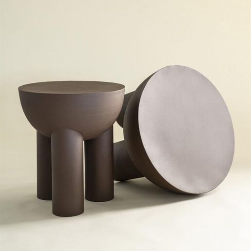 By-boo  Bočni stol Ollie S, smeđa