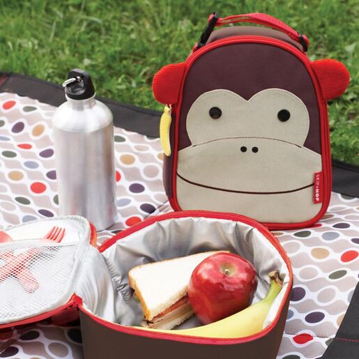 SKIP HOP dječja torba za čuvanje hrane Majmun