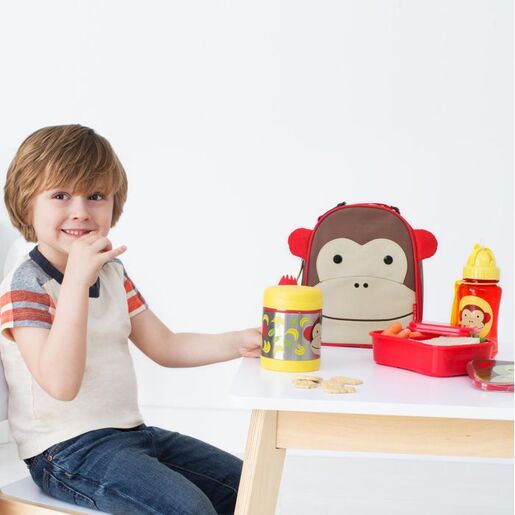 SKIP HOP dječja torba za čuvanje hrane Majmun