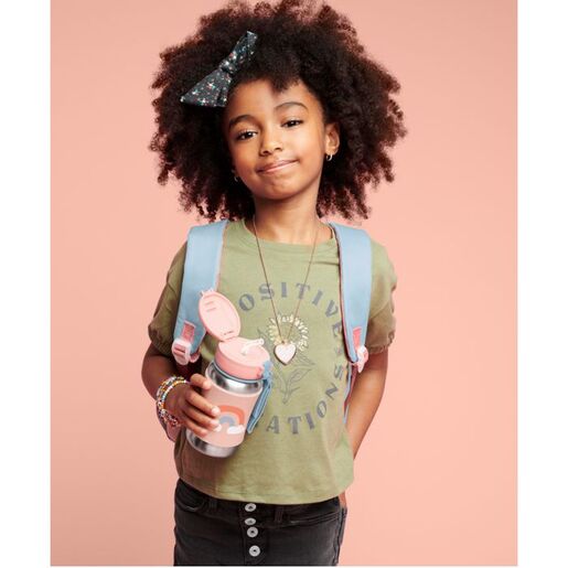 SKIP HOP Nehrđajuća termosica sa slamkom 12M+ Duga