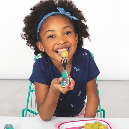 SKIP HOP pribor za jelo Flamingo