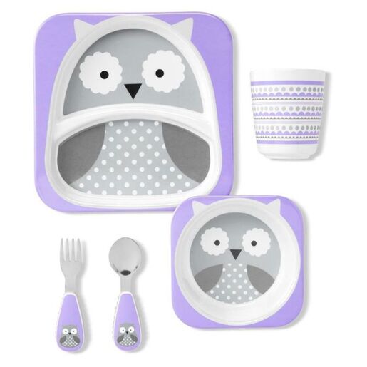 SKIP HOP Komplet za jelo Sova