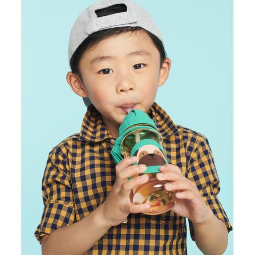 SKIP HOP flašica sa slamkom 12mj Pas Mops