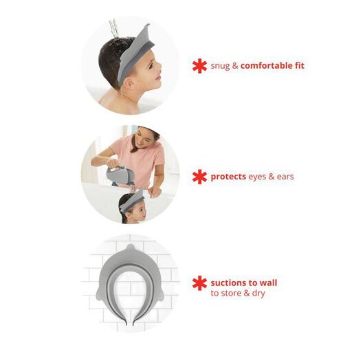 SKIP HOP Štitnik za kupanje Sivi