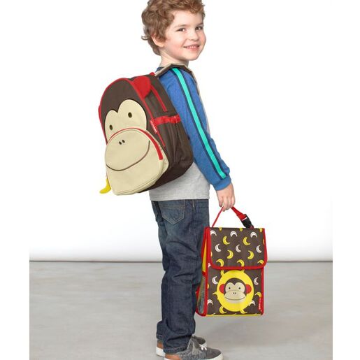 SKIP HOP torba za užinu Majmun
