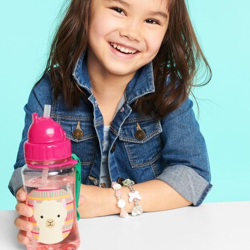 SKIP HOP flašica sa slamkom 12mj Ljama