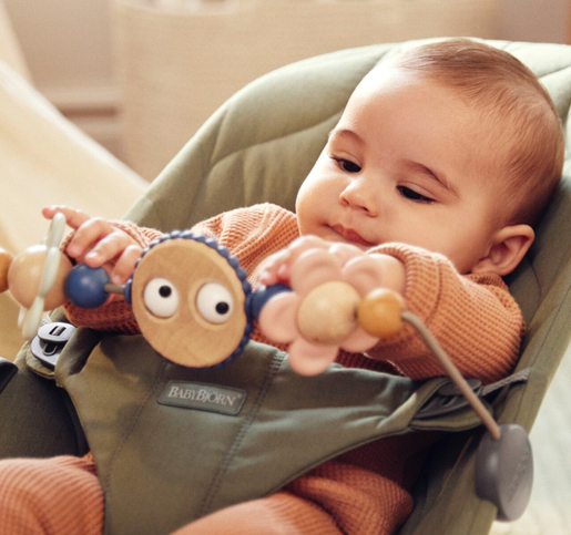 BABY BJORN Bouncer Bliss tamno zelena