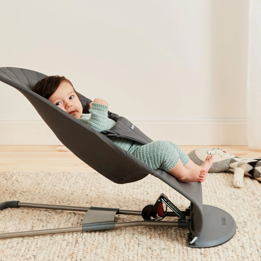 BABY BJORN Bouncer Bliss Woven Anthracite