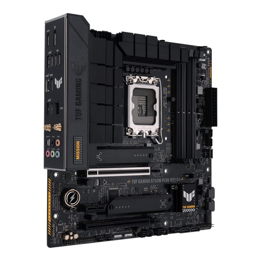 ASUS matična ploča TUF GAMING B760M-PLUS WIFI, LGA1700;4xDDR4, 2x M.24x SATA, HDMI,DP;1xPCIe 5.0x16;mATX