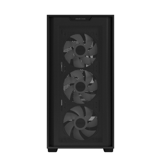 ASUS kućište A21 PLUS TG ARGB BLACK 4x 120mm ARGB fans, micro ATX Mini-ITX,