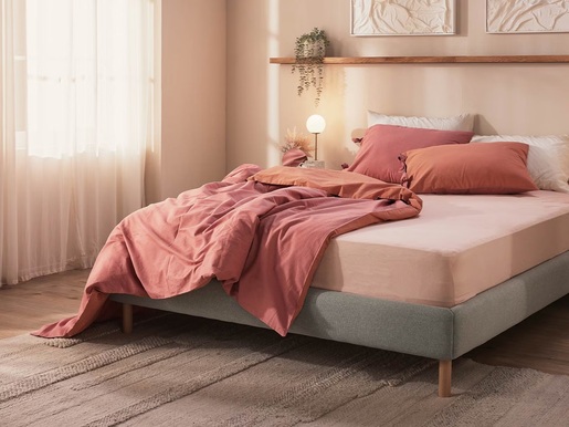 Dormeo Essentials posteljina 200x200cm, pink